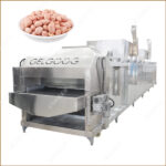 Gas Peanut Roasting Machine Continuous 500-1000 kg/h